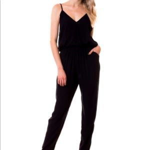 NWT sea green jumpsuit with pockets